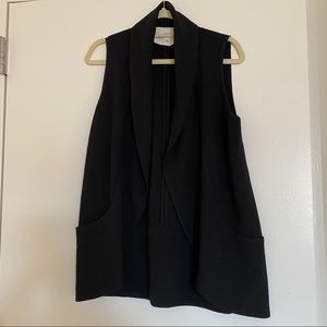 Aritzia Wilfred Black Vest